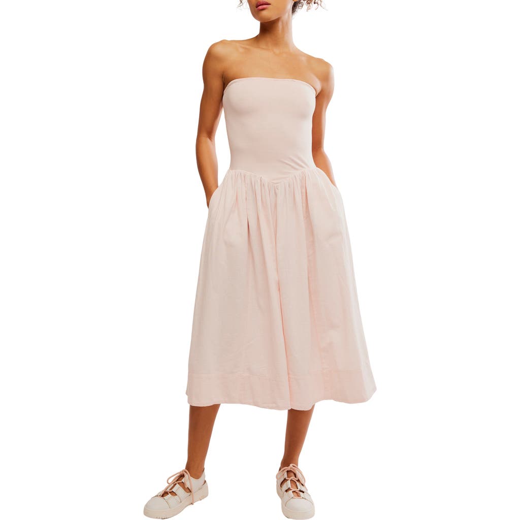 free people dress strapless Adella Corset Maxi - Ivory now featured in a flattering strapless silhouette with feminine ruffled trim. Free People Onda Strapless Midi