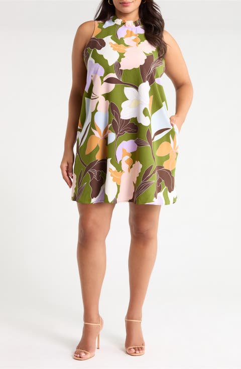 Benson Trapeze Minidress