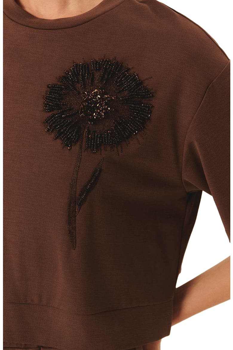 Brynn Tshirt, Alternate, color, BROWN