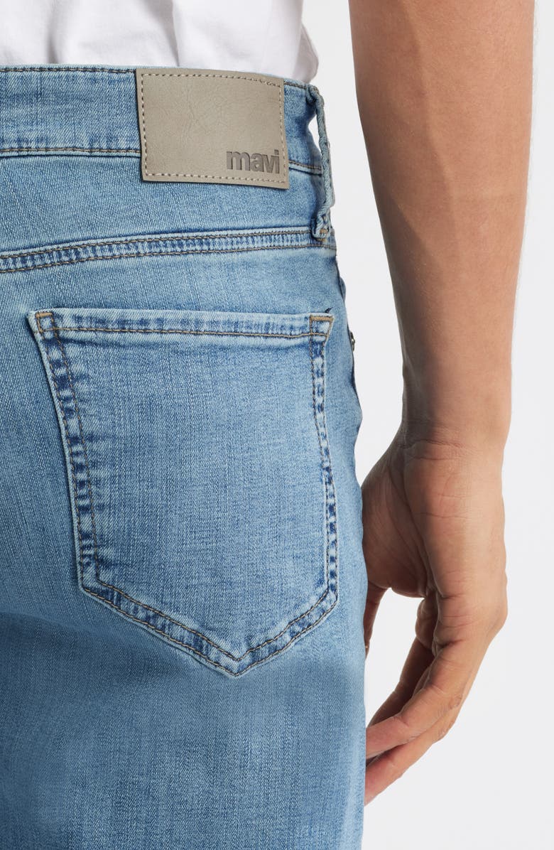 Mavi Jeans Matt Relaxed Straight Fit Jeans, Alternate, color, Light Brushed Organic V