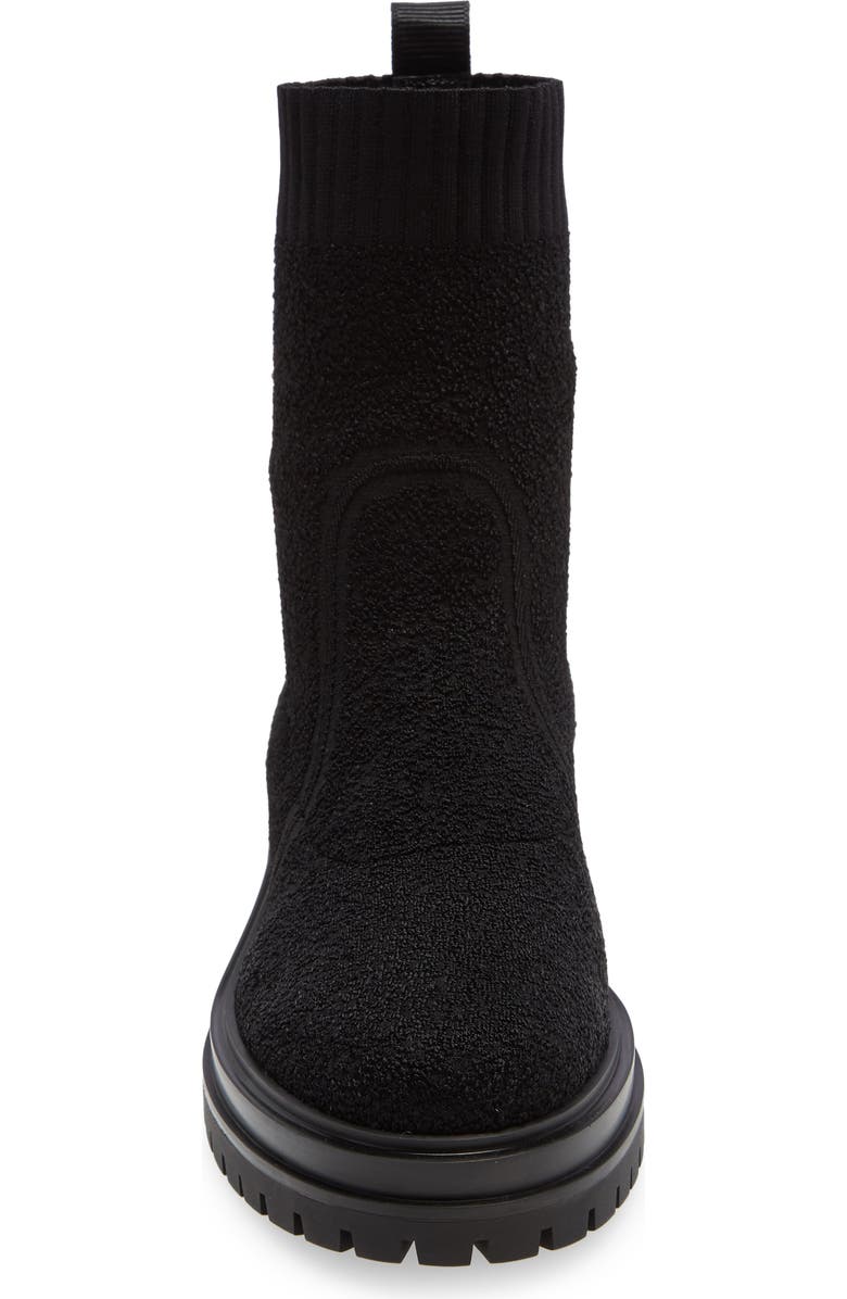Gianvito Rossi Bouclé Knit Bootie, Alternate, color,