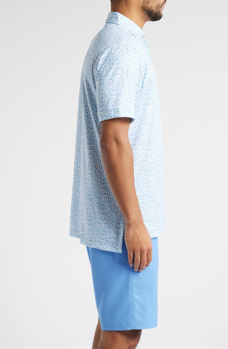 Peter Millar Toga Party Performance Polo, Alternate, color, White