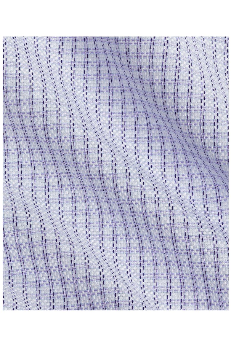 Regular Fit Cotton Dress Shirt, Alternate, color, WHITE/ BLUE