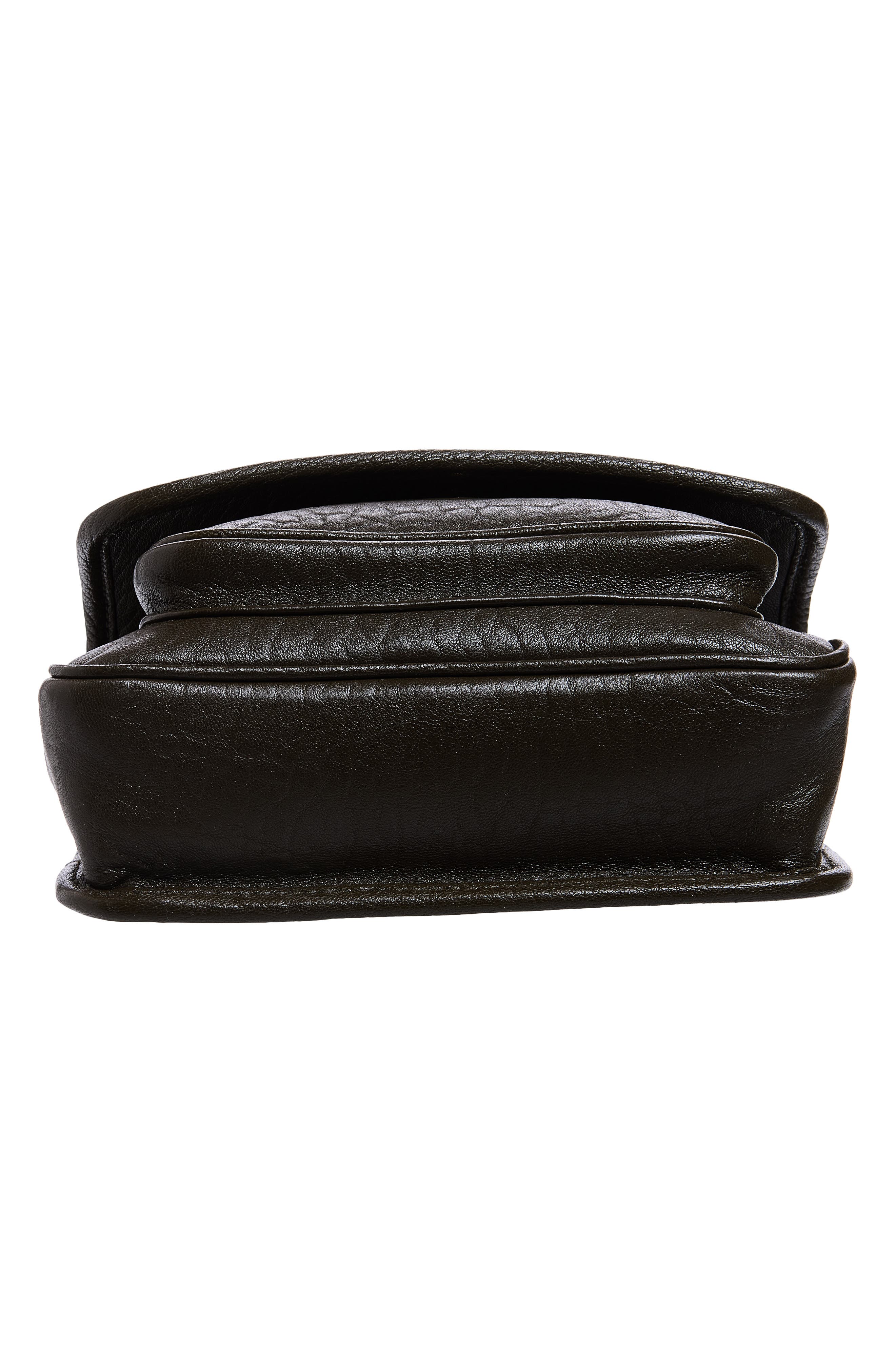 Saint Laurent Mini Niki Leather Shoulder Bag, Alternate, color, 