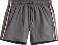 BOSS Iconic Side Stripe Swim Trunks
