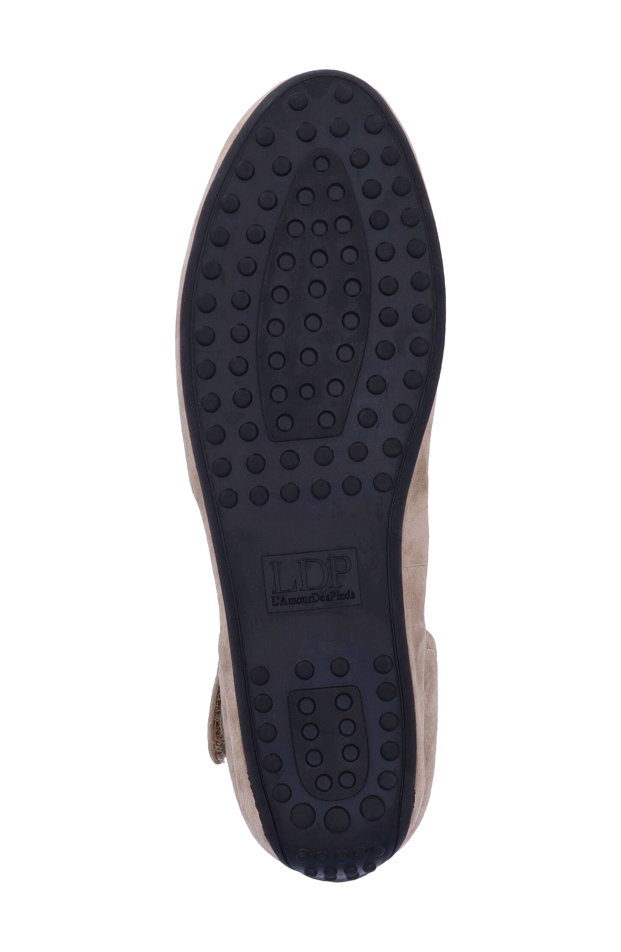 Ankle Strap Flat, Alternate, color, TAUPE