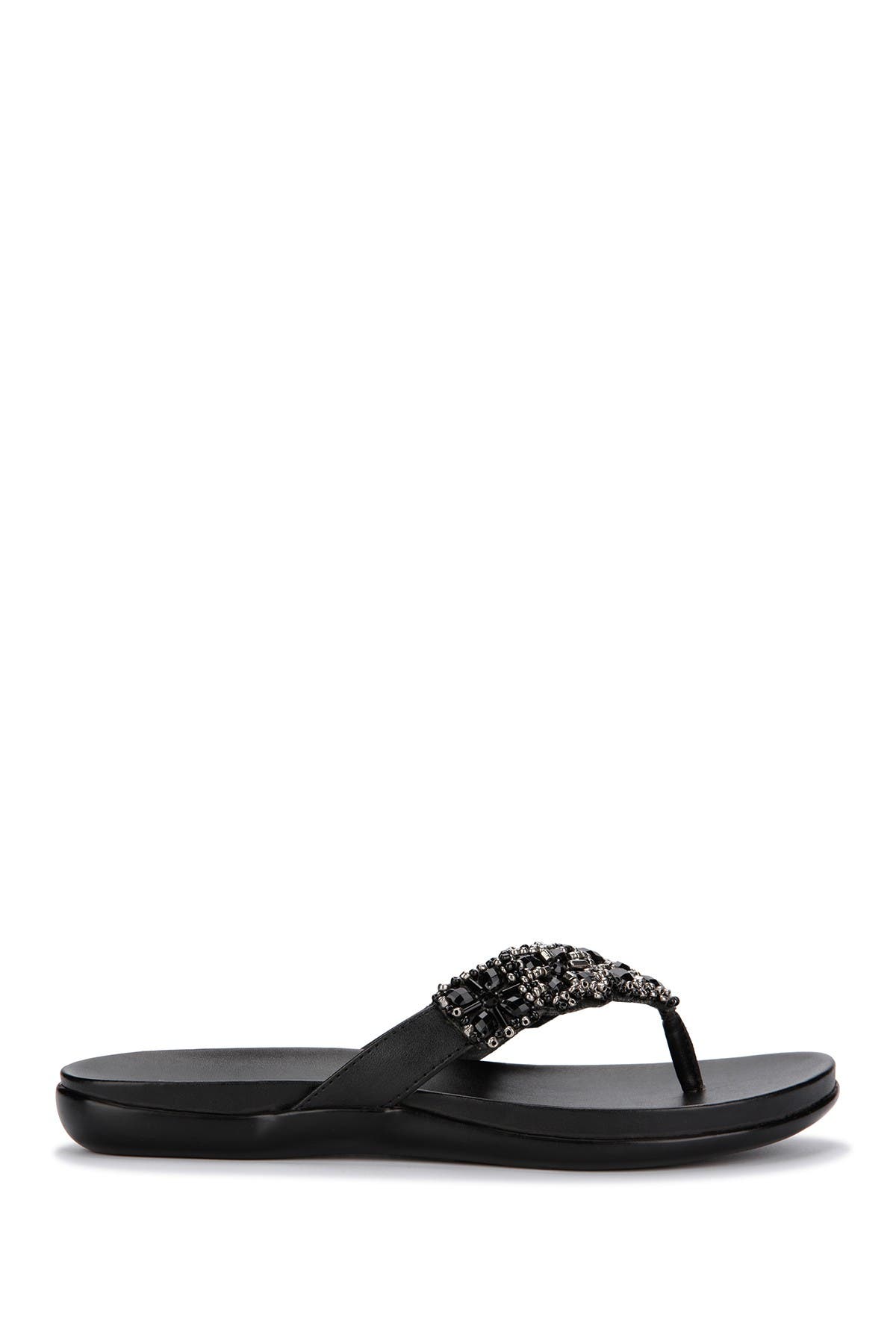 Kenneth Cole Reaction Glam-Athon Embellished Thong Sandal, Alternate, color, 