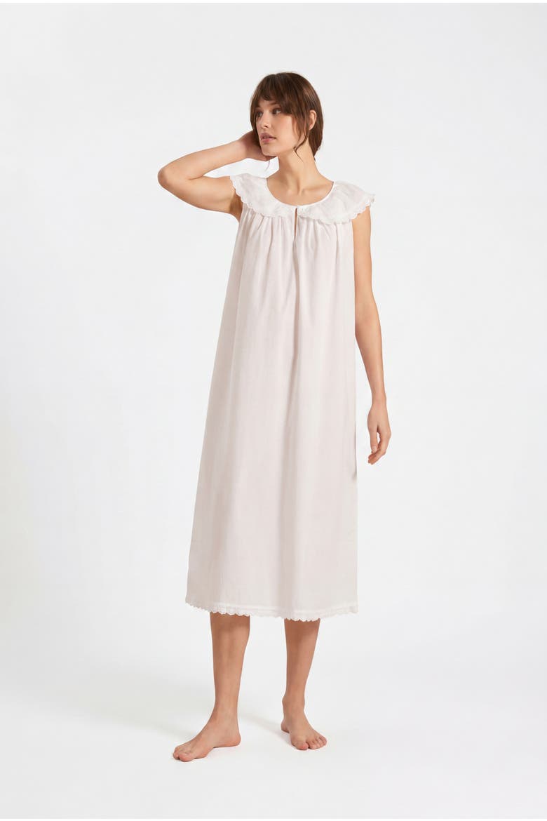 Eponine Nightdress, Alternate, color, White