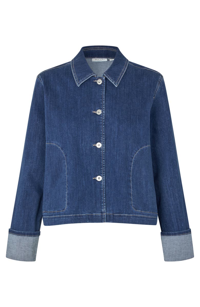 Masai Copenhagen Denim Jacket, Alternate, color, Blue Denim