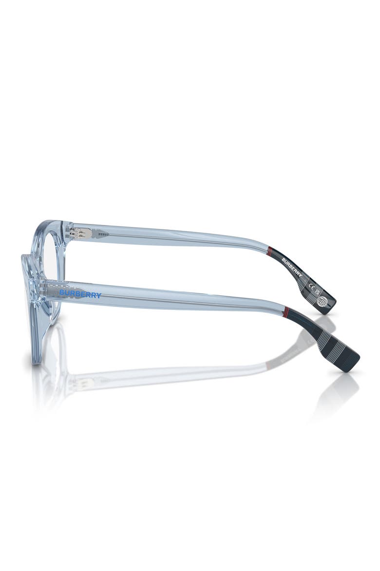 46mm Cat Eye Optical Glasses, Alternate, color, BLUE / DEMO LENS