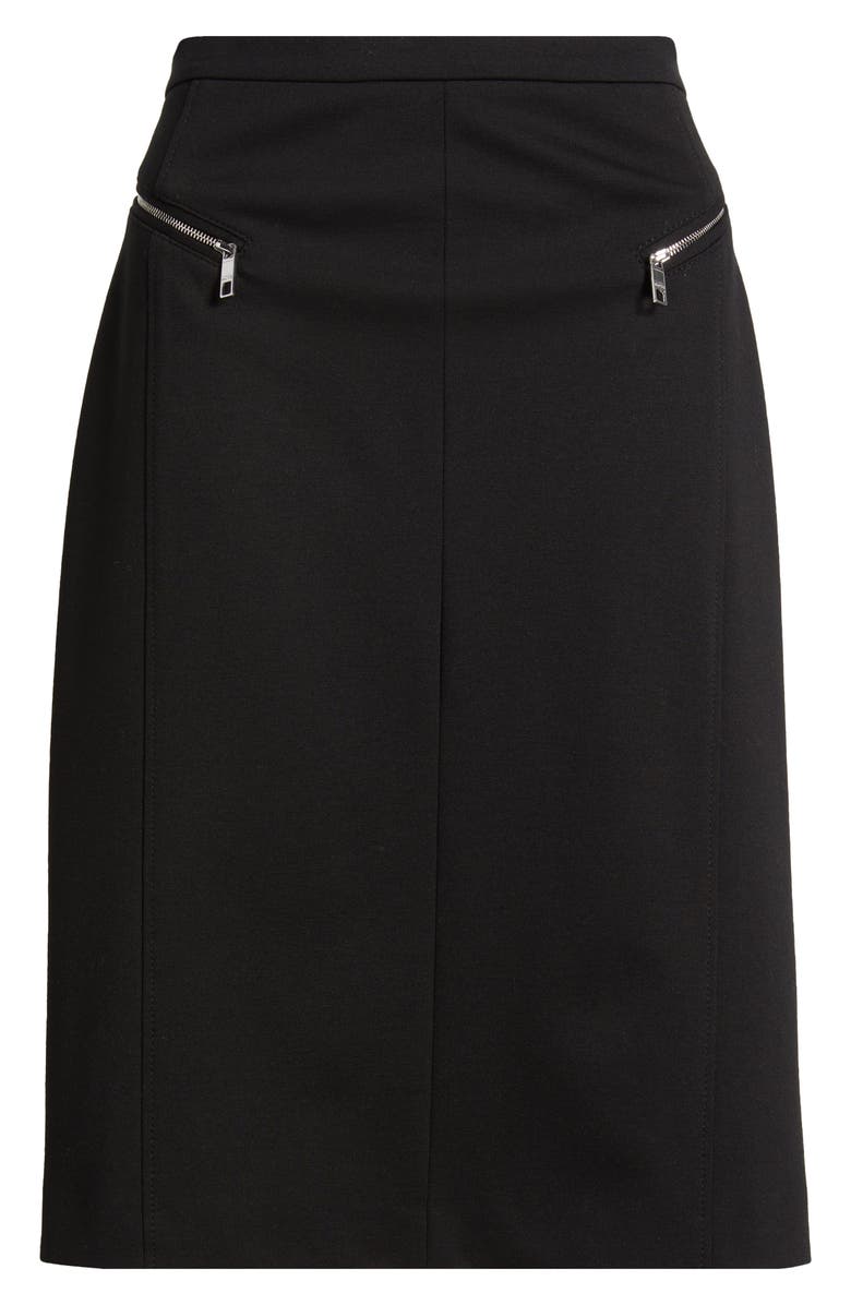 BOSS Volmar Zip Pocket Pencil Skirt, Alternate, color,