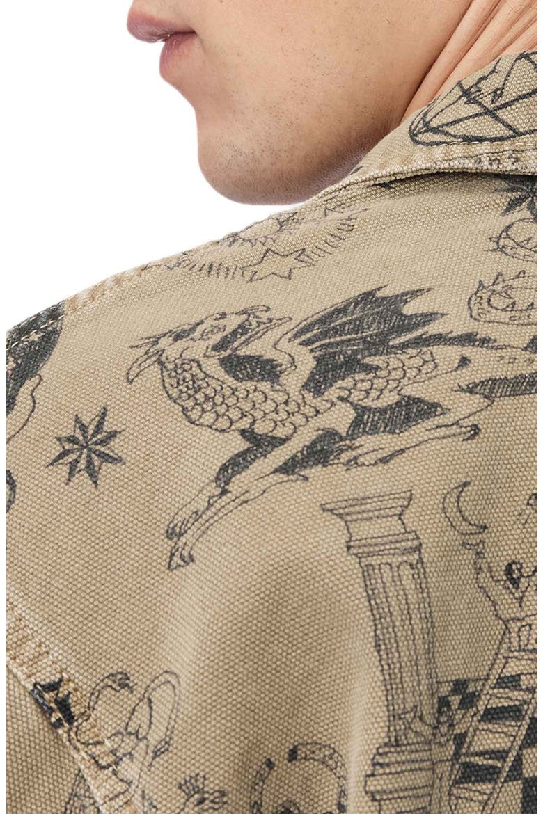 Sherb Canvas Shacket, Alternate, color, SAND BROWN