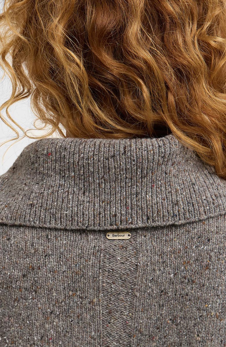 Barbour Lavensdale Half-Zip Sweater, Alternate, color, Mink