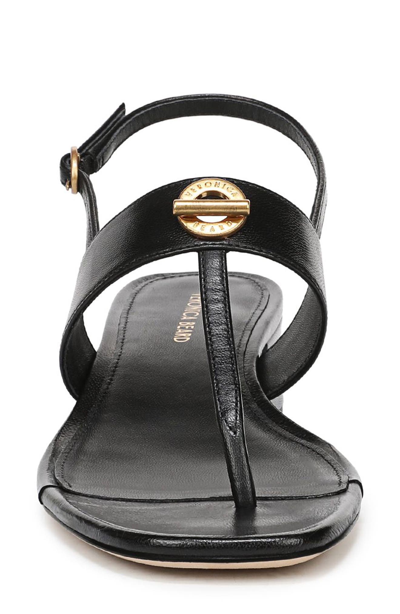 Veronica Beard Andie Slingback Sandal, Alternate, color, Black