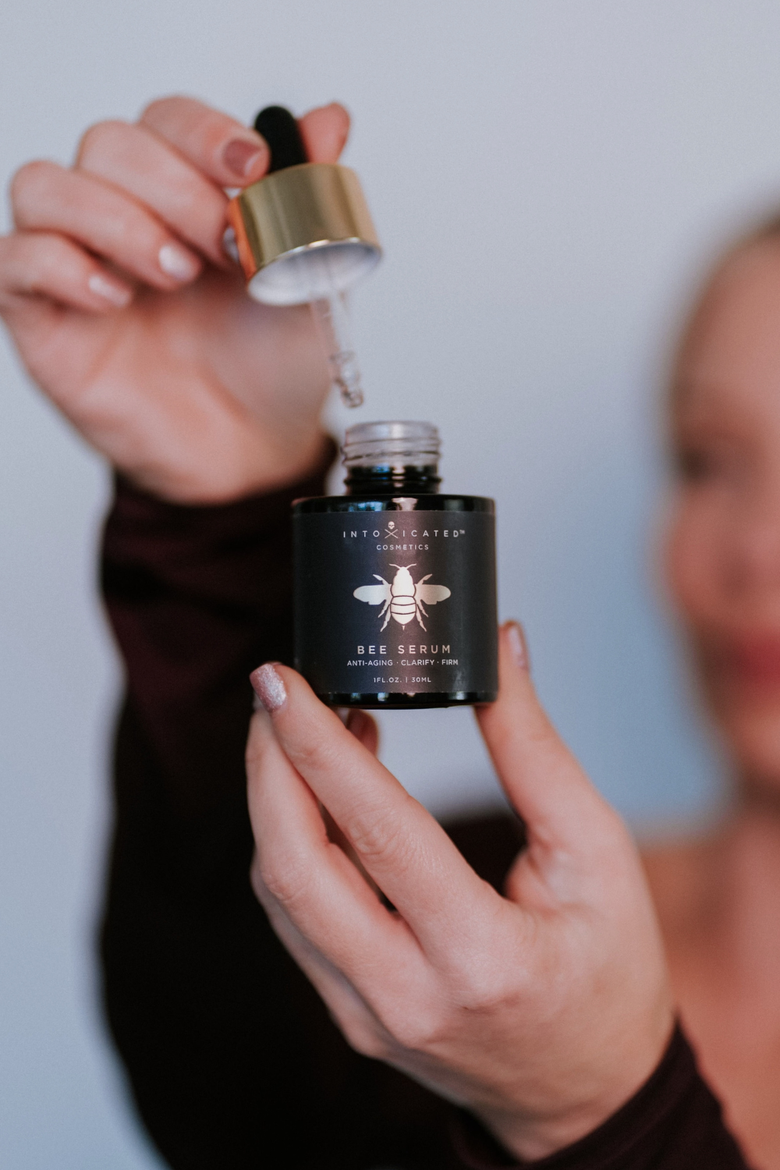 Bee Serum | 1 fl.oz./30ml | Boosts Blood Circulation, Promotes Collagen Production, and Reduces Acne with Purified Bee Venom & Royal Epigen P5, Alternate, color, None