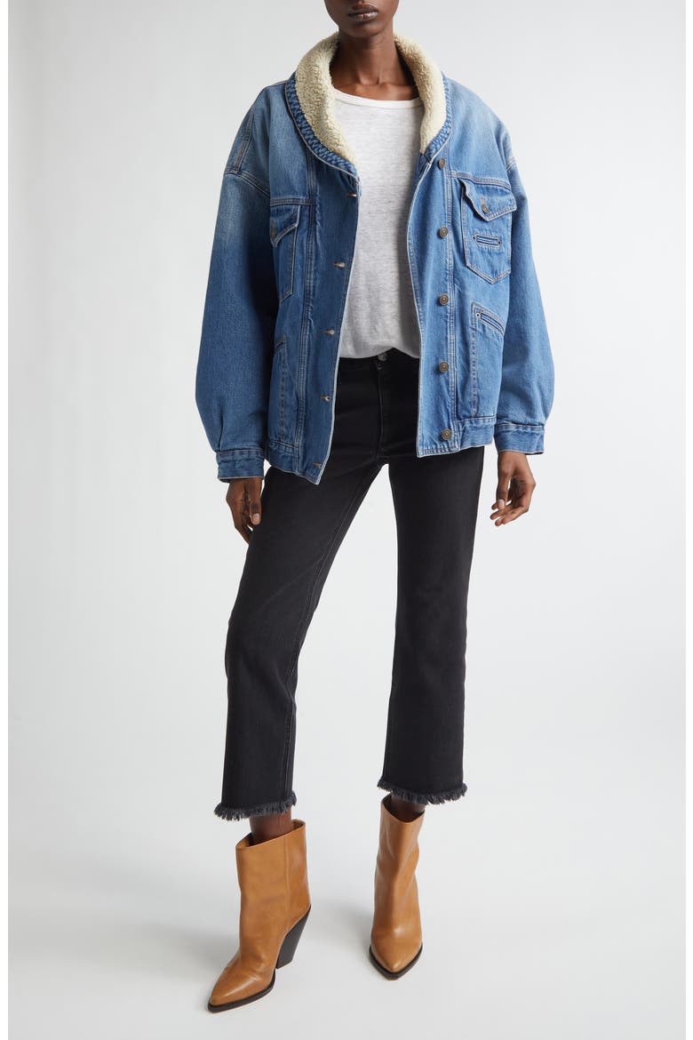 Ombella Fray Hem Crop Jeans, Alternate, color, FADED BLACK