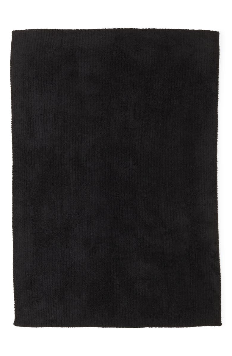 Barefoot Dreams<sup>®</sup> CozyChic<sup>®</sup> Prismatic Throw Blanket, Alternate, color, Black