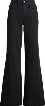 1822 Denim Belle Patch Pocket Flare Jeans