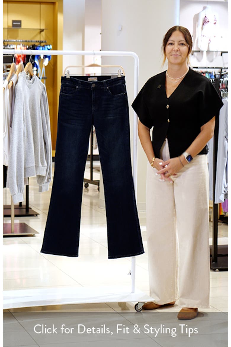 Natalie Mid Rise Flare Jeans video