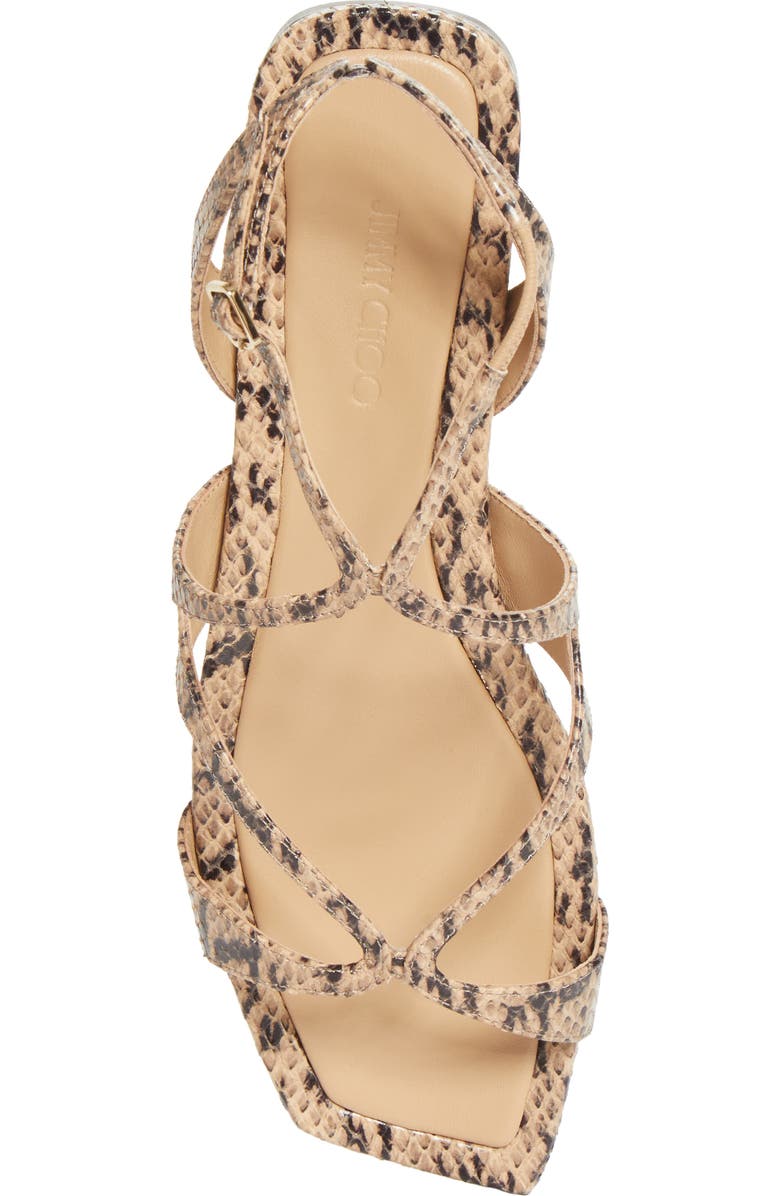 Jimmy Choo Ayla Strappy Sandal, Alternate, color, Chai