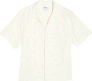 Wax London Curzon Abstract Jacquard Camp Shirt