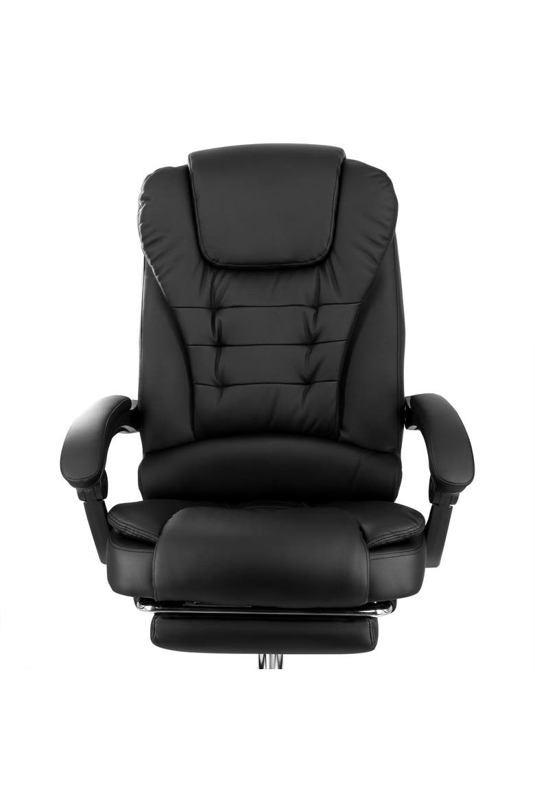 High Back Adjustable Office Chair, Alternate, color, Black