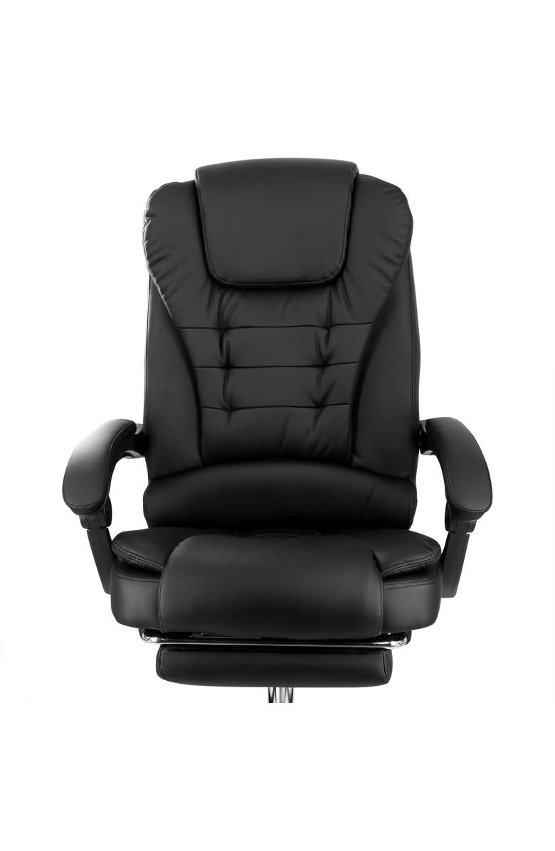 Elama High Back Adjustable Office Chair, Alternate, color, Black