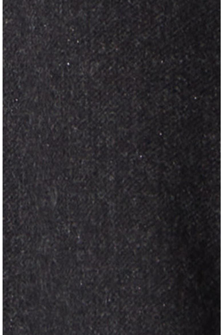 Belted Wool Blend Midi Dress, Alternate, color, 168 CARBON