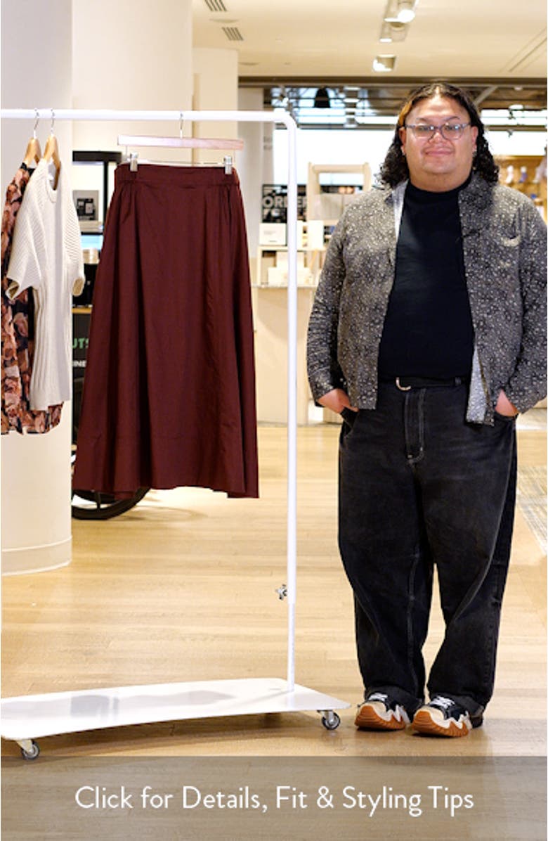 Sahara Breeze Midi Skirt, sales video thumbnail