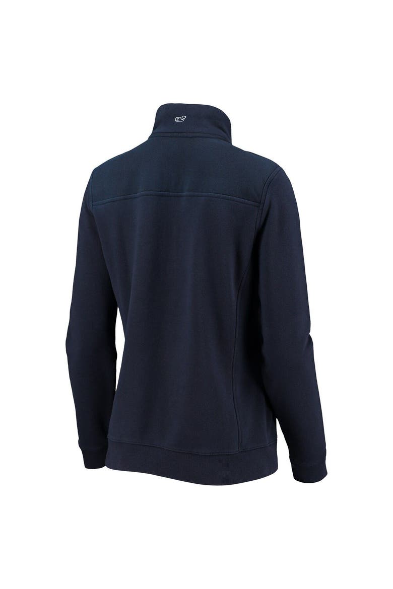 Women's Vineyard Vines Navy Dallas Cowboys Shep Shirt Quarter-Zip Sweatshirt, Alternate, color, Navy
