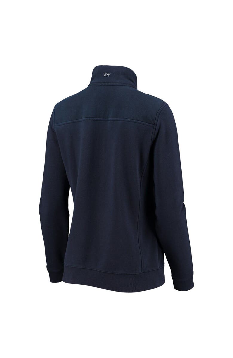 vineyard vines Women's Vineyard Vines Navy Dallas Cowboys Shep Shirt Quarter-Zip Sweatshirt, Alternate, color, Navy