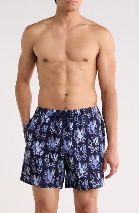 Olden Print Swim Shorts