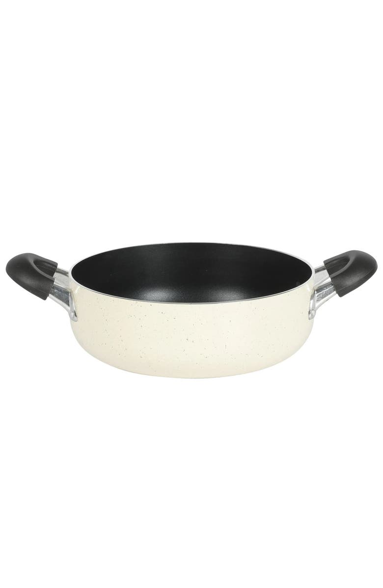 OSTER Clairborne 6.9 Quart Nonstick Aluminum Caldero with Lid, Alternate, color, Black