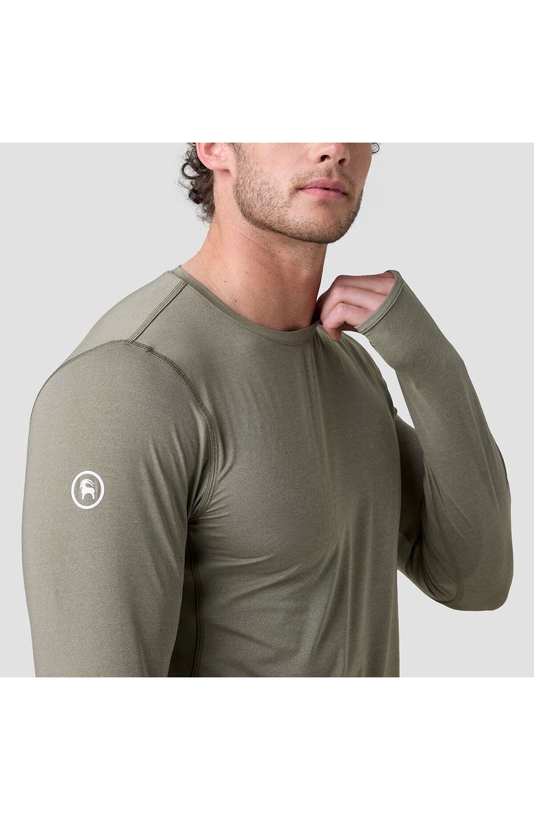 Backcountry Tahoe Pro Lt Sun Long-Sleeve Crew - Men's, Alternate, color, Kalamata