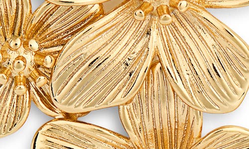 Shashi Petite Botanique Earrings In Gold