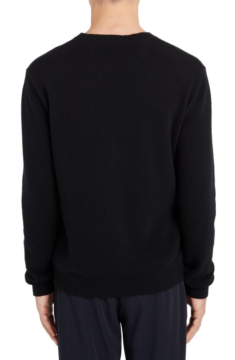 Valentino VLOGO Crewneck Wool & Cashmere Sweater, Alternate, color,