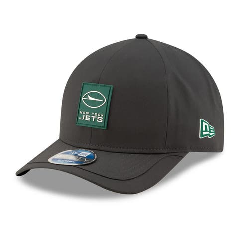 Men's New Era Charcoal New York Jets 2025 Sideline Cold Weather 9FORTY M-Crown Adjustable Hat