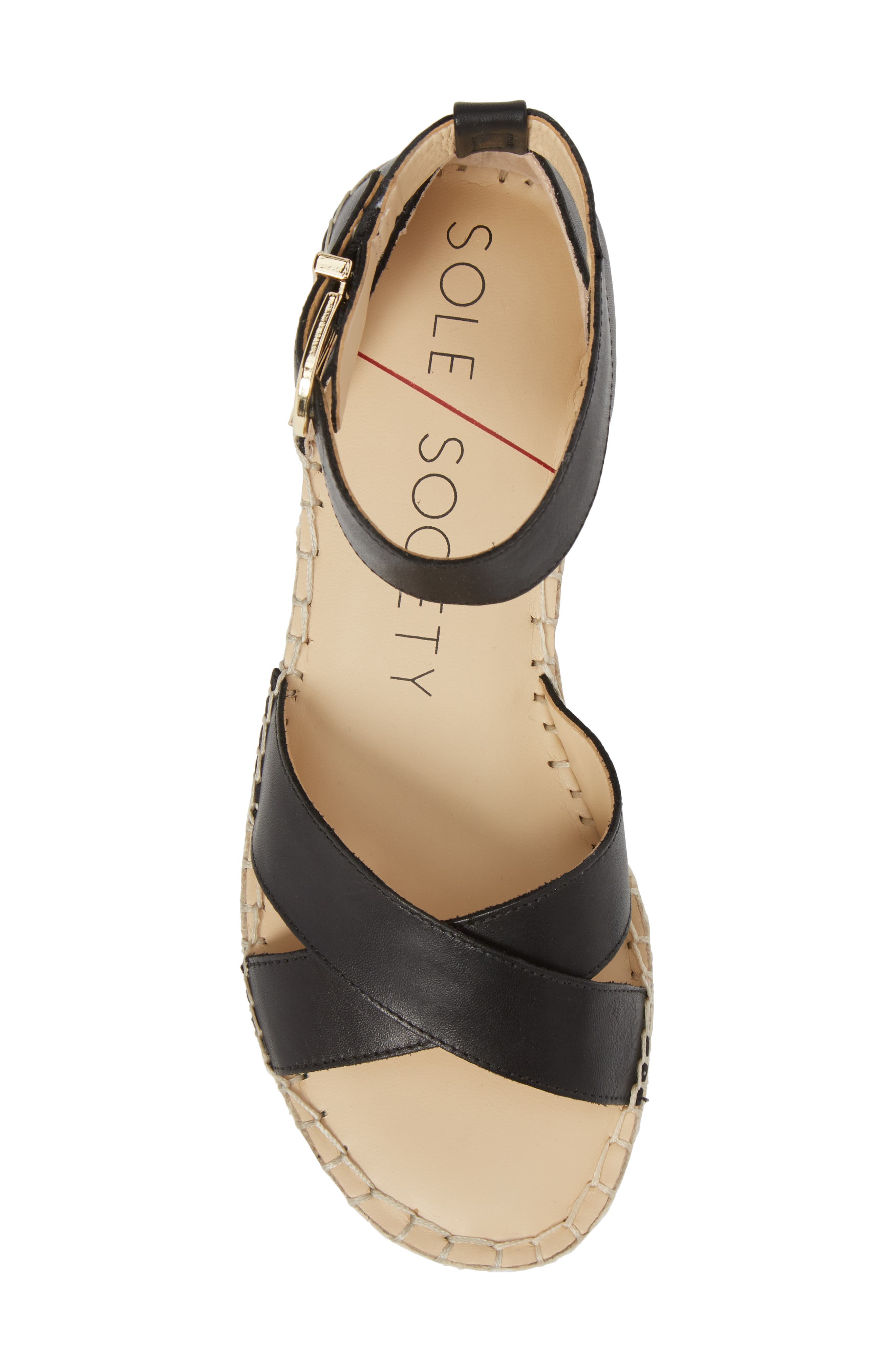 Sole Society Saundra Espadrille Sandal, Alternate, color, 