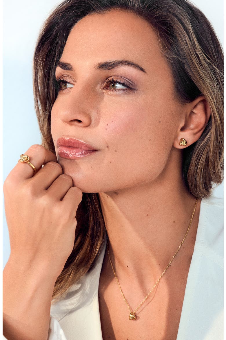 Earrings Imperia Pianura Piccolo, Alternate, color, 18k Gold Plate