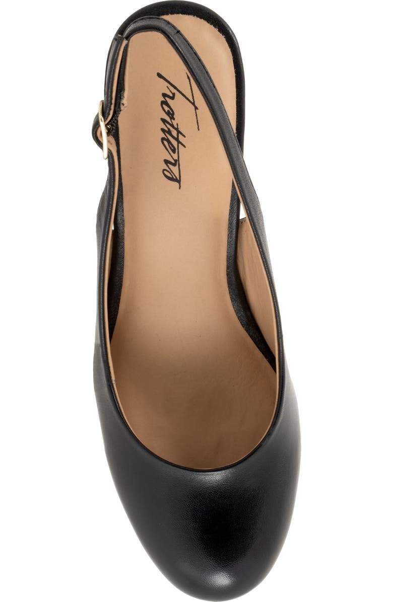 Trotters Lexi Slingback Pump, Alternate, color, Black