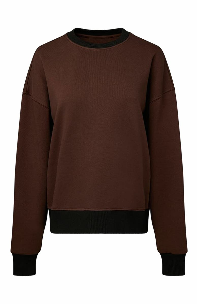 WeWoreWhat Crewneck Sweatshirt, Main, color, 