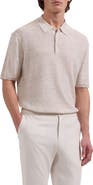 Bugatchi Linen Polo Sweater