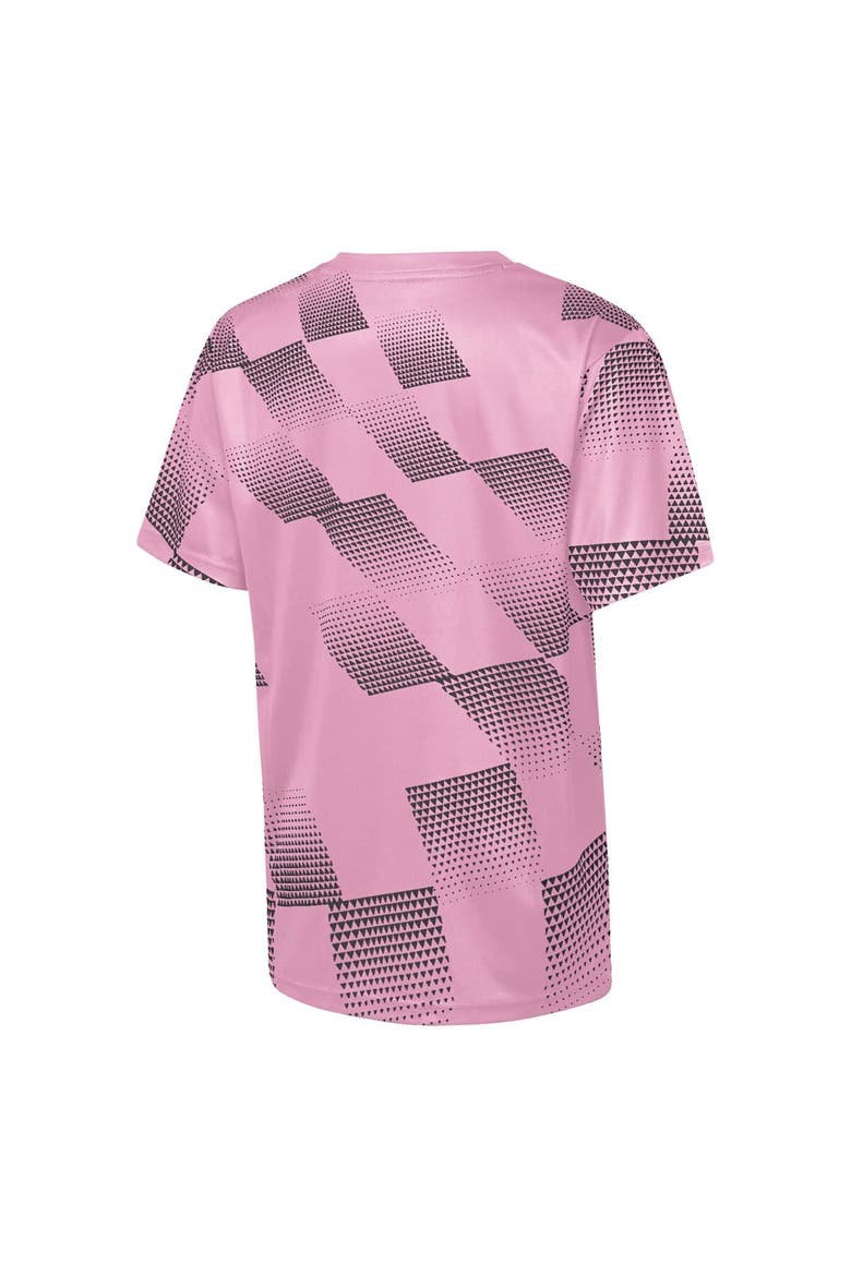 Youth Outerstuff  Pink Inter Miami CF Sheer Thrill T-Shirt, Alternate, color, Pink