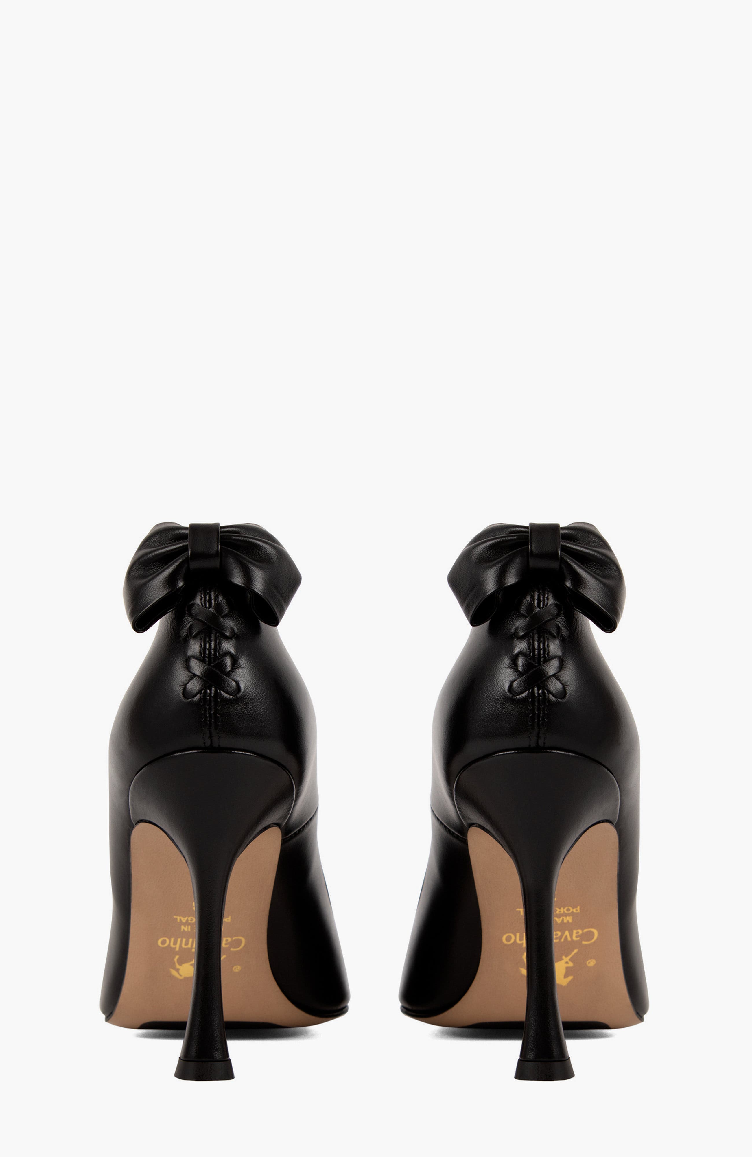 Signature CV by Cavalinho Leather Pumps with Bow, Alternate, color, Black