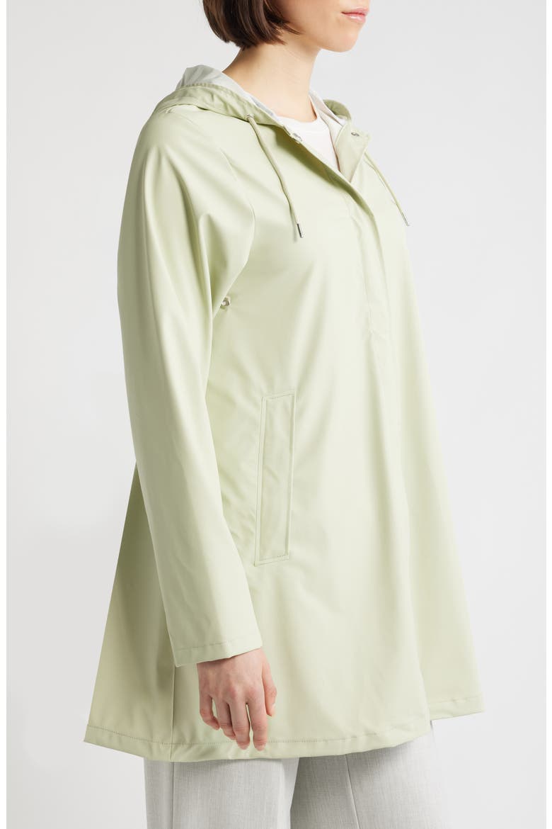 Waterproof A-Line Rain Jacket, Alternate, color, DAZE