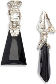 Kenneth Jay Lane Deco Drop Earrings