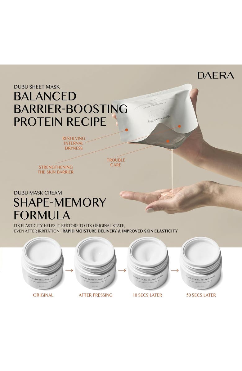 DAERA Dubu Facial Mositurizing Cream, Alternate, color, White