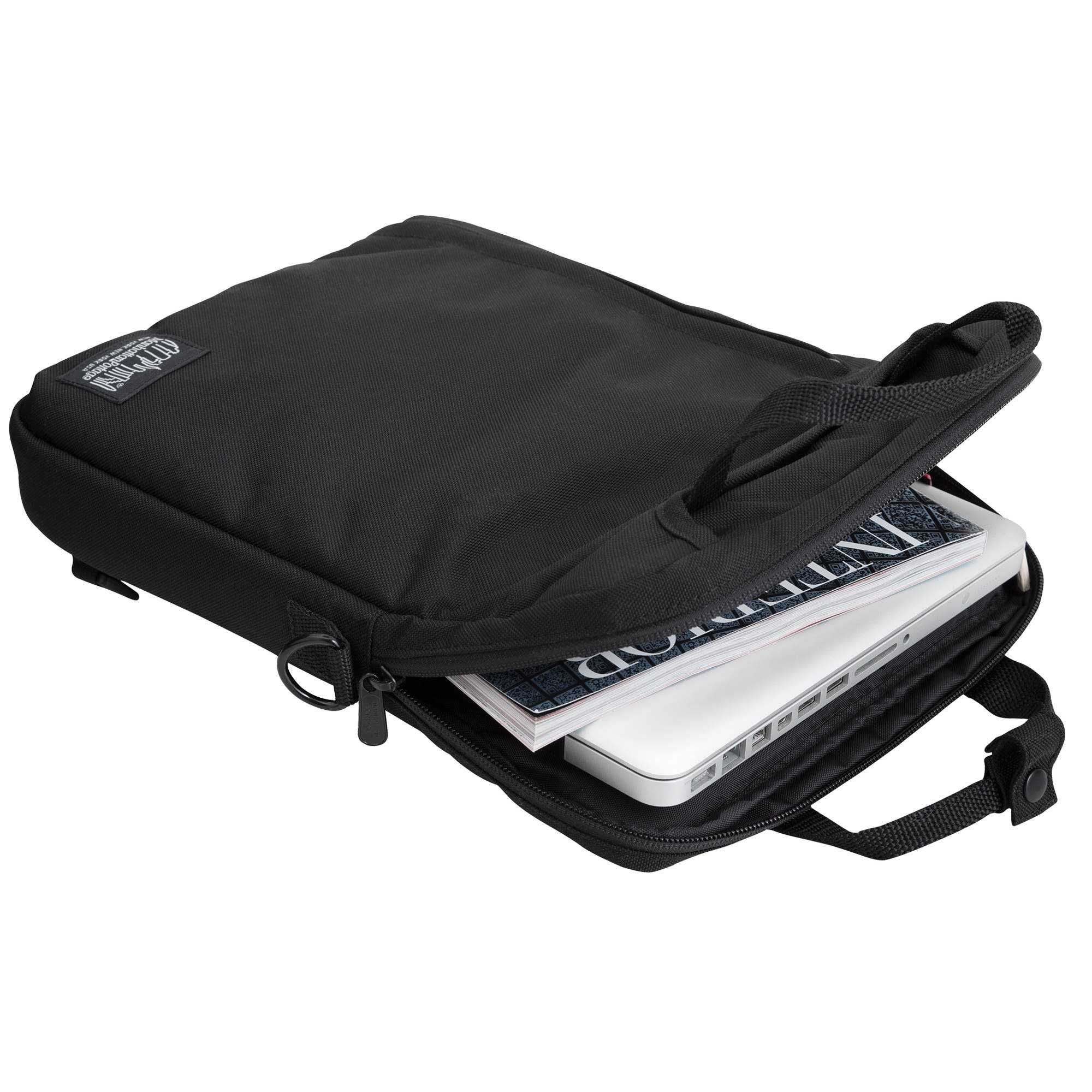 Manhattan Portage Commuter Jr Laptop Bag, Alternate, color, Black