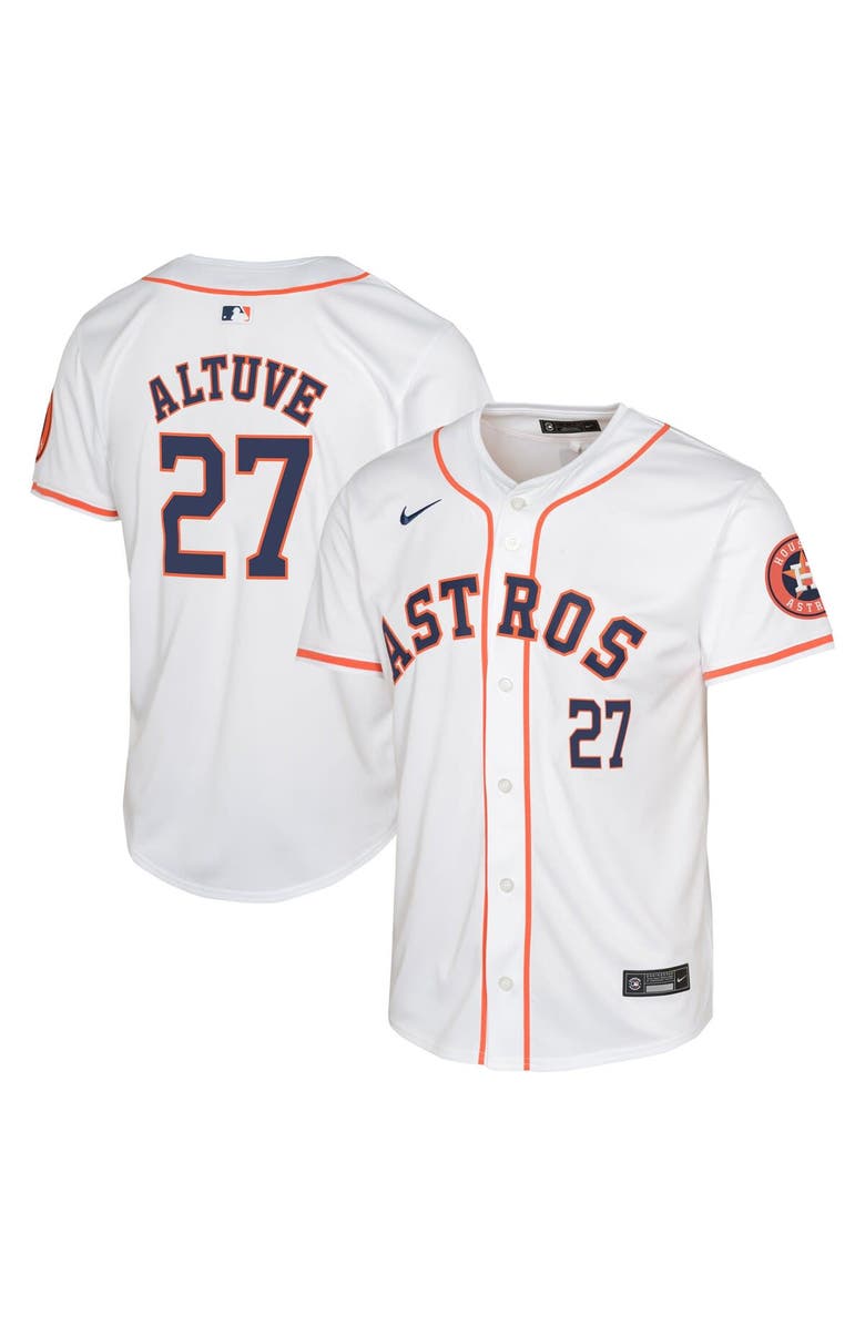 Nike Youth Nike Jose Altuve White Houston Astros Home Limited Player Jersey, Main, color, White