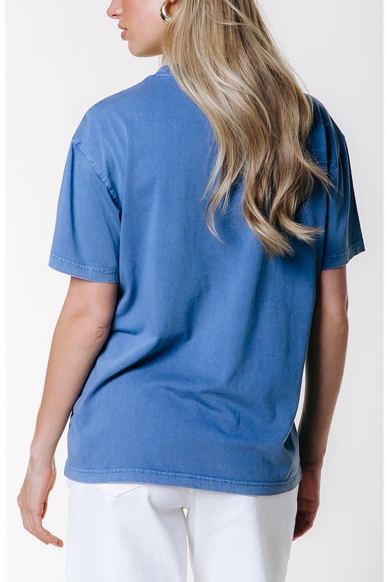 Champs 92 Washed Loosefit Tee, Alternate, color, Blue